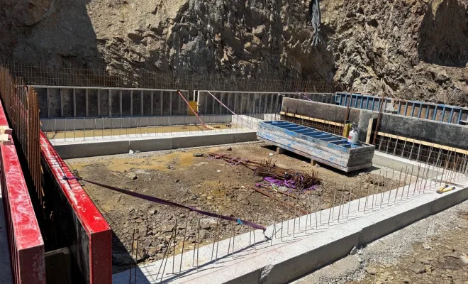 Réalisation d'un lot de terrassements et de gros œuvre aux Issambres, Fréjus, AI Construction